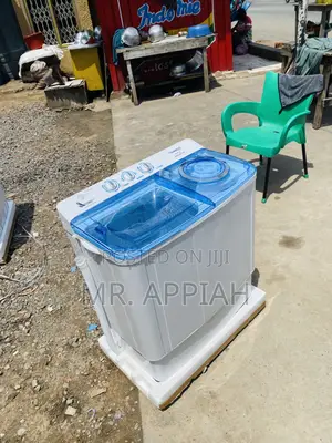 Spin/Dry Semi-Automatic Nasco 7kg Top Load Washing Machine.