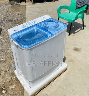 Double Door Nasco 7kg Semi-Automatic Washing Machine.