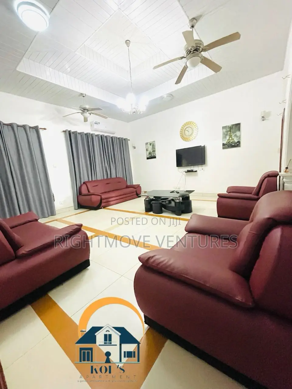 Fully Furnished 4 N 5bdrm Apartment in Tadi for Short Stay
