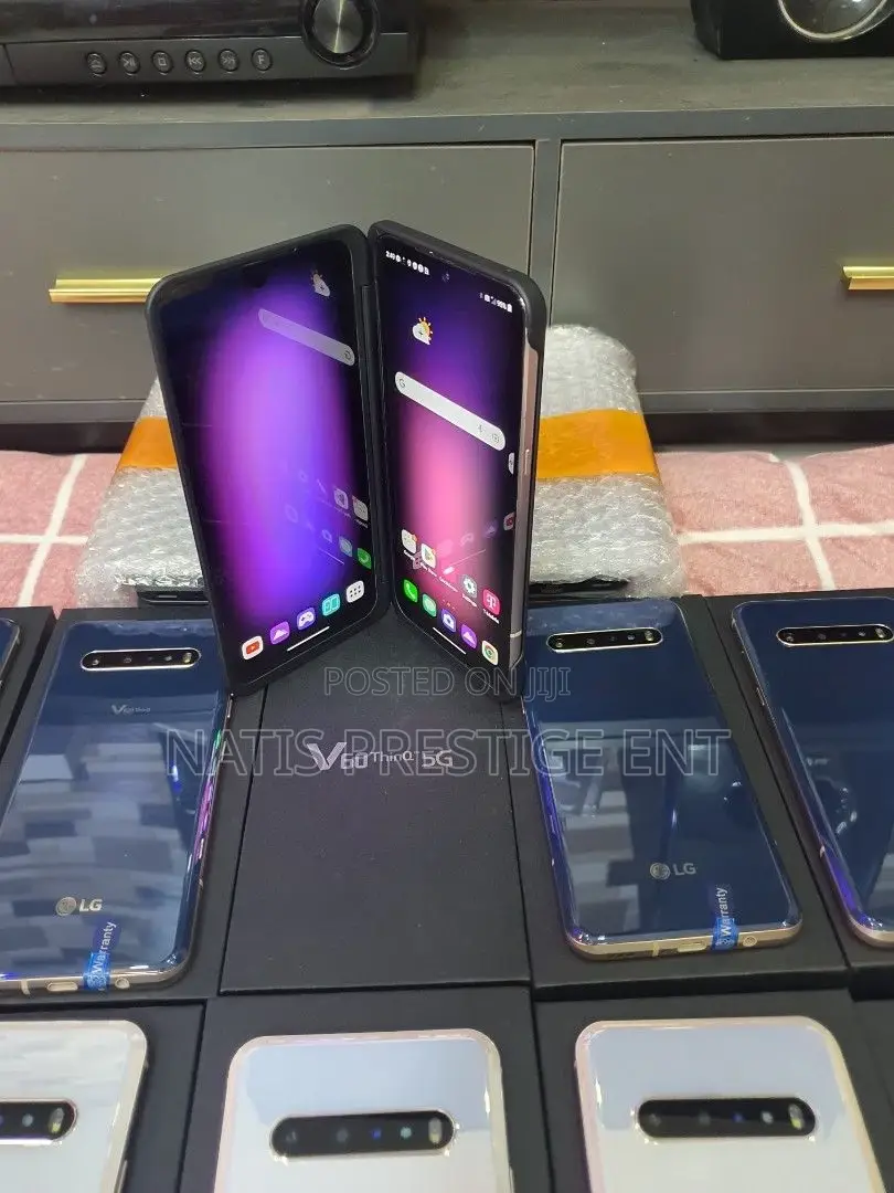 New LG V60 ThinQ 5G UW 128 GB Black