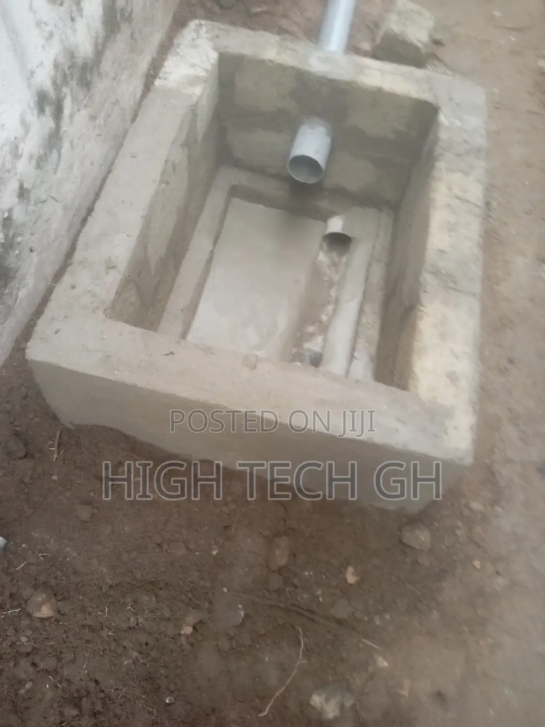 Bio Digester Tiolet Construction Adenta