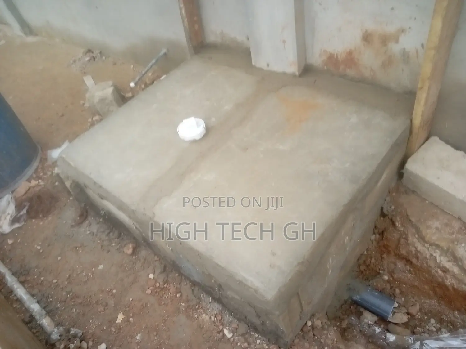 Bio Digester Tiolet Construction Adenta