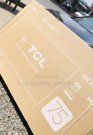 Take Home TCL LED 75P635 Uhd Smart Android Television