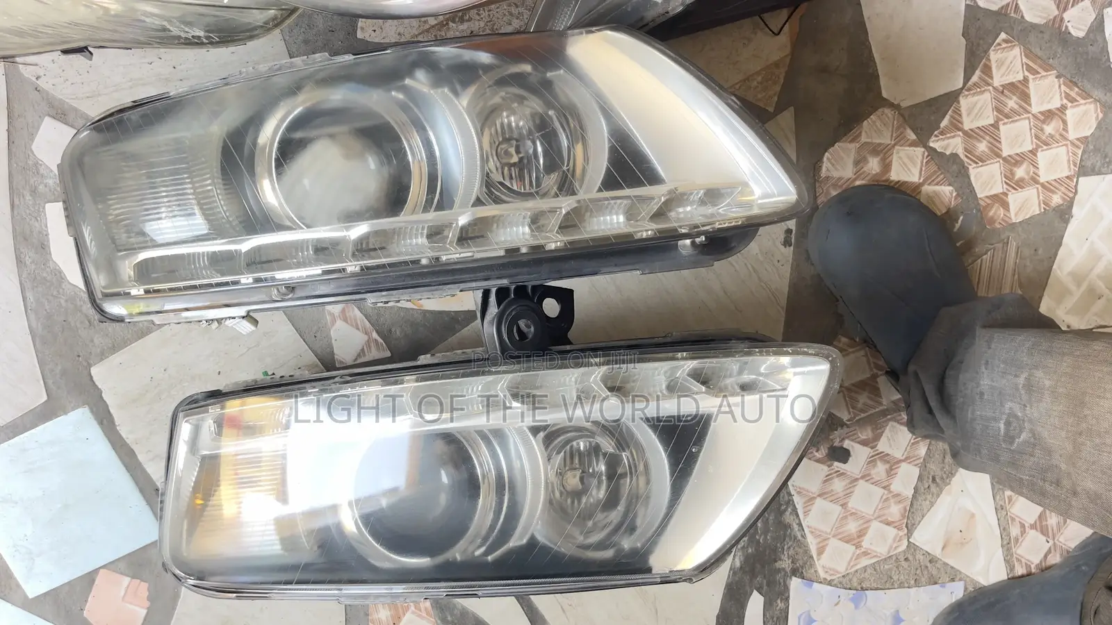 Audi A6 Headlight 2009 Led Type