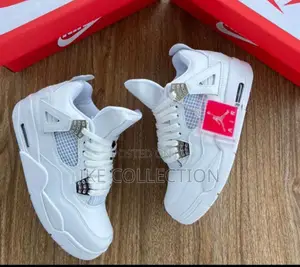 White Air Jorda 4 Flight Available Now