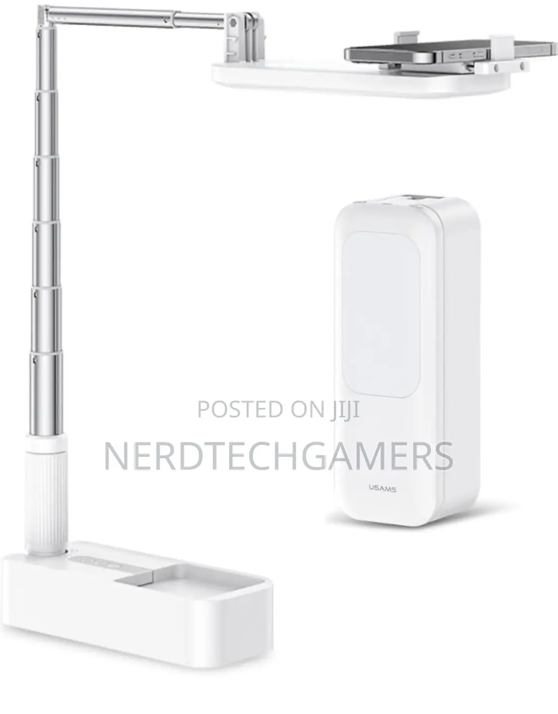 USAMS Portable Phone Holder With Fill Light