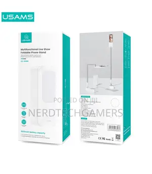 USAMS Portable Phone Holder With Fill Light
