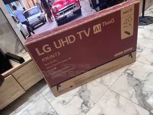 High Gloss Plastic UHD Smart LG 49”UN7340 Tv