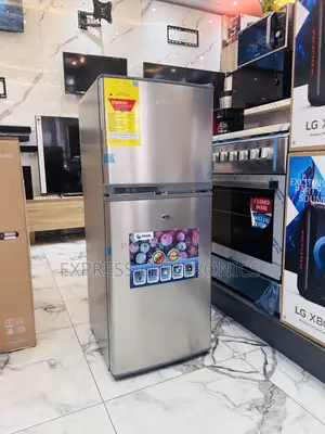 High Quality Double Door Pearl 16T Mini Size Fridge