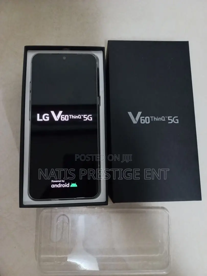 New LG V60 ThinQ 128 GB Black