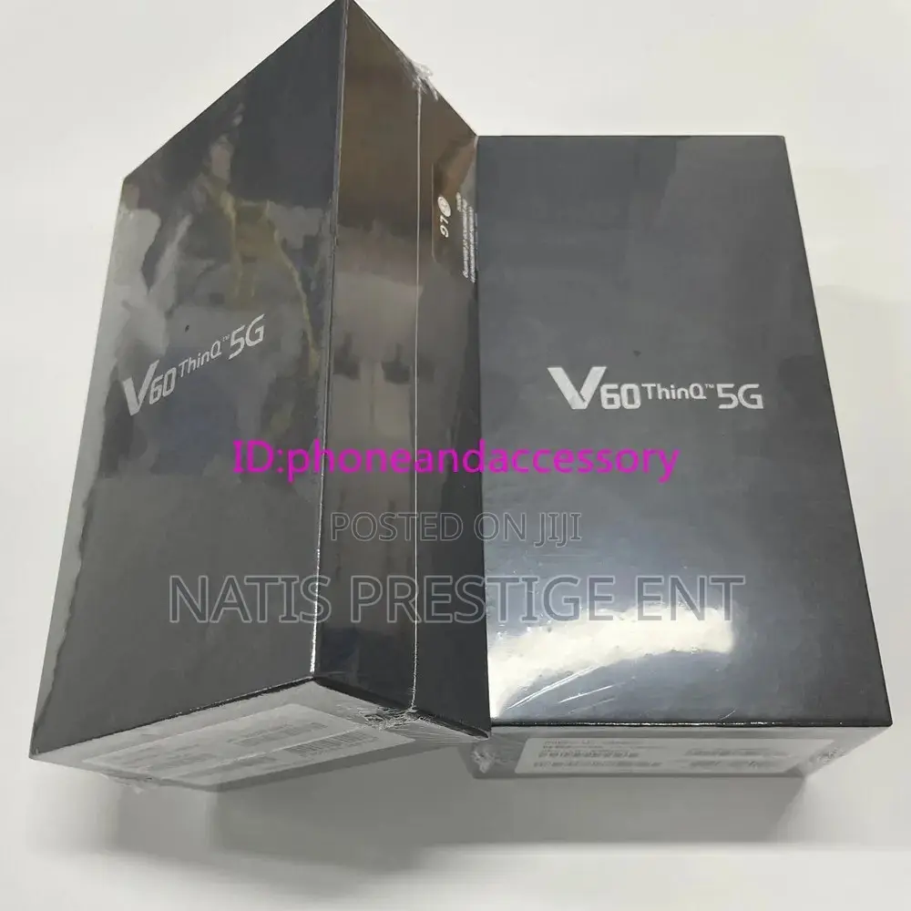 New LG V60 ThinQ 5G UW 128 GB Black