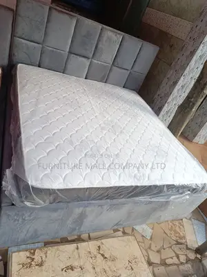 Executive Queen's Bed With Mattress . Free Delivery