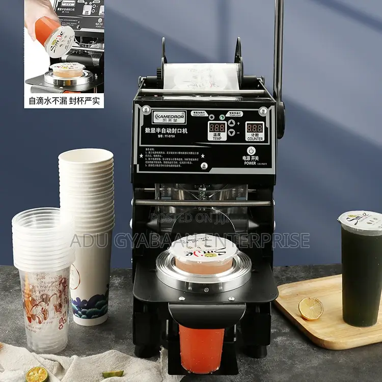 Semi-Automatic Cup Sealing Machine