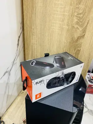 Original JBL Flip 6 Wireless Bluetooth Speaker(Black).