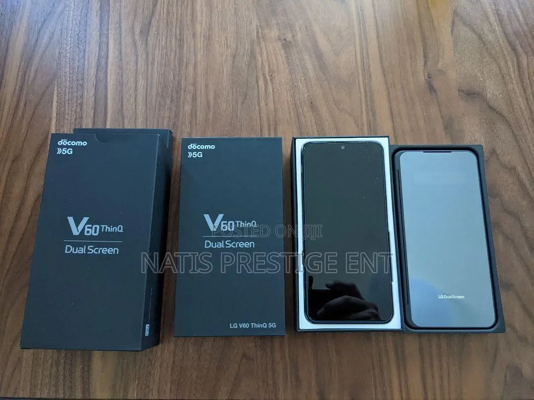 New LG V60 ThinQ 5G 128 GB Black