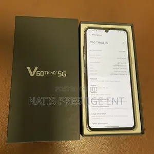 New LG V60 ThinQ 5G 128 GB Black