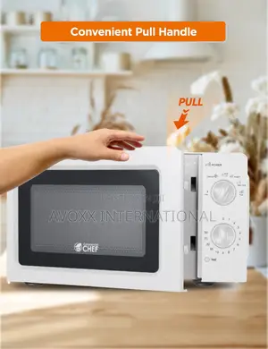 COMMERCIAL CHEF 0.6 Cubic Foot Microwave With 6 Power Levels