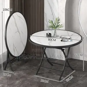 Foldable Glass Table (70 by 70 )