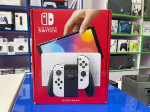 White Nintendo Switch Oled
