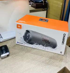 Quality JBL Charge 5 Portable Bluetooth Speaker(Gray)40w