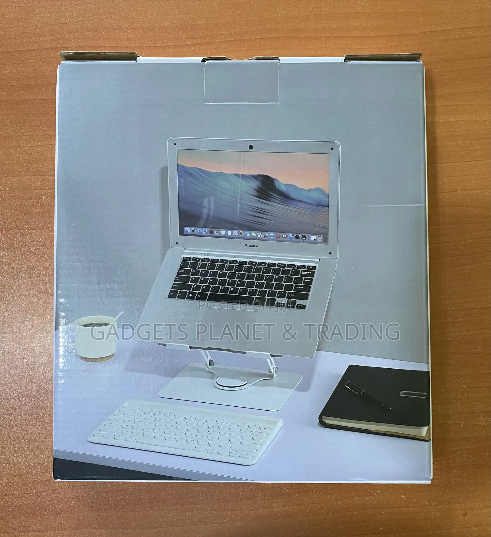 Rotating Aluminum Laptop Stand YL-906 2 Cooling Fans 15.6'inchs
