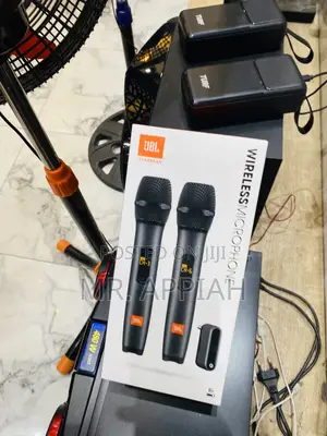 Buy Original JBL Wireless Electric Microphone Set(Black).