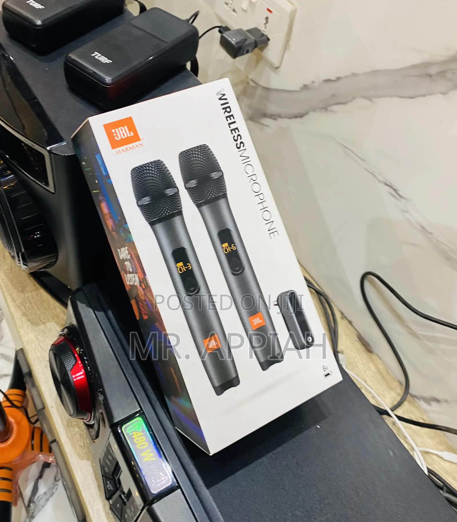 Affordable JBL Wireless Two Electric Microphone System .