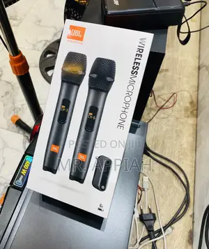 Classic Design JBL Wireless Two Microphone System.