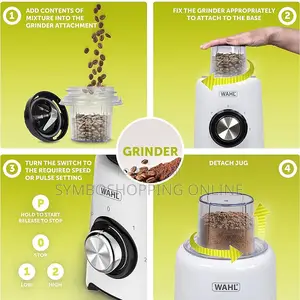 Wahl Table Blender, 1.5 Ltr, Plastic Jug, Grinder Attachment