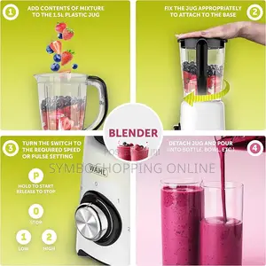 Wahl Table Blender, 1.5 Ltr, Plastic Jug, Grinder Attachment
