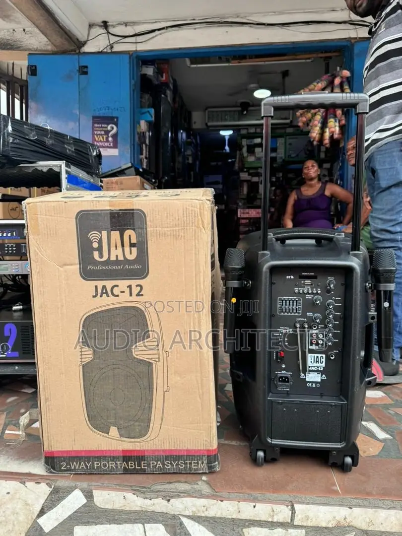 JAC Rechargeable Speaker 12” Inches