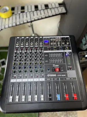 Yamaha 6 Channel Powered Mixer (Kpg-8806)
