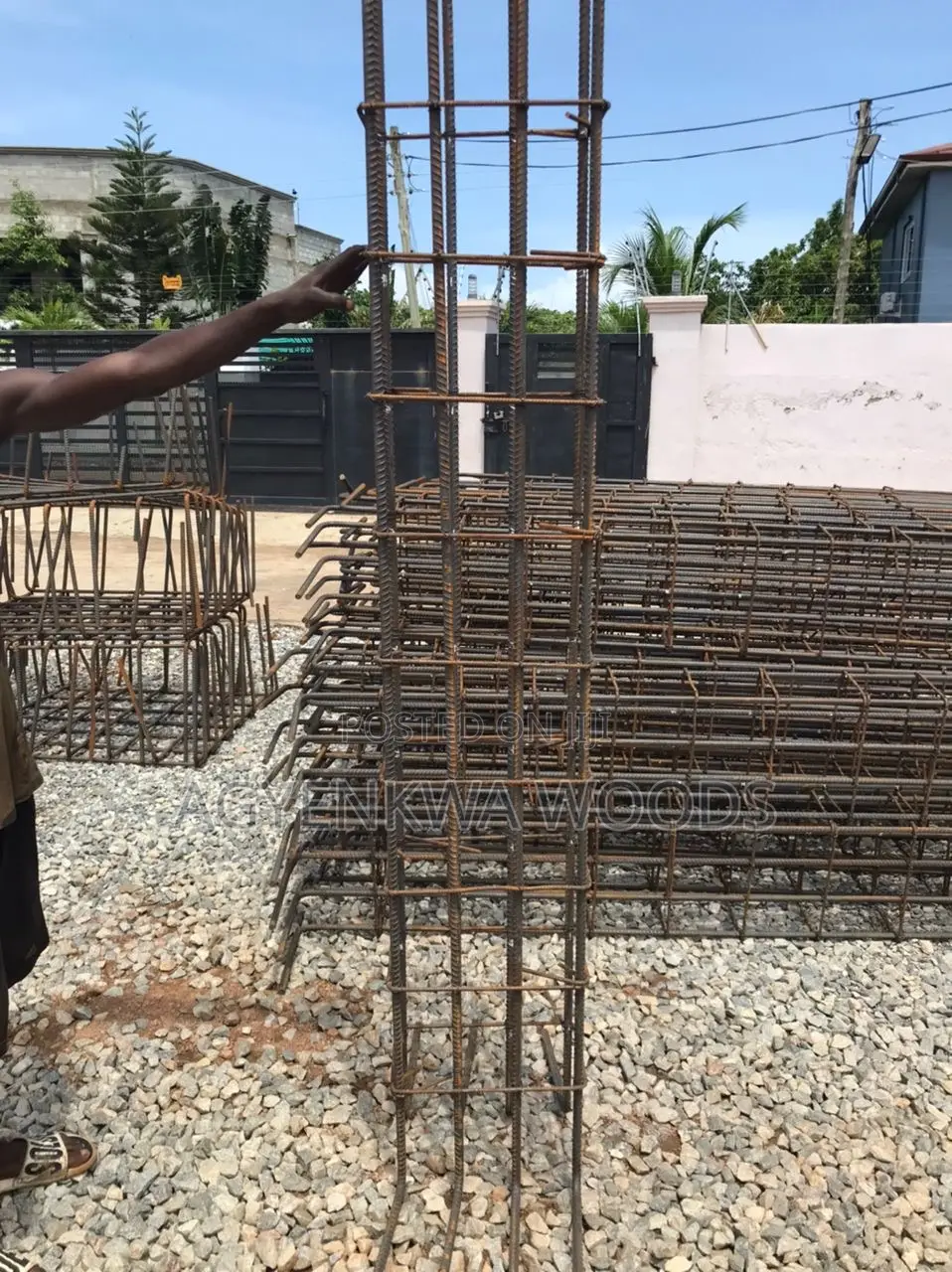 High Quality 16mm (7’6”) Starter Pillars for Storey Building (4 in 1)
