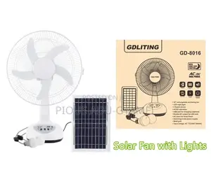Solar Rechargeable Fan