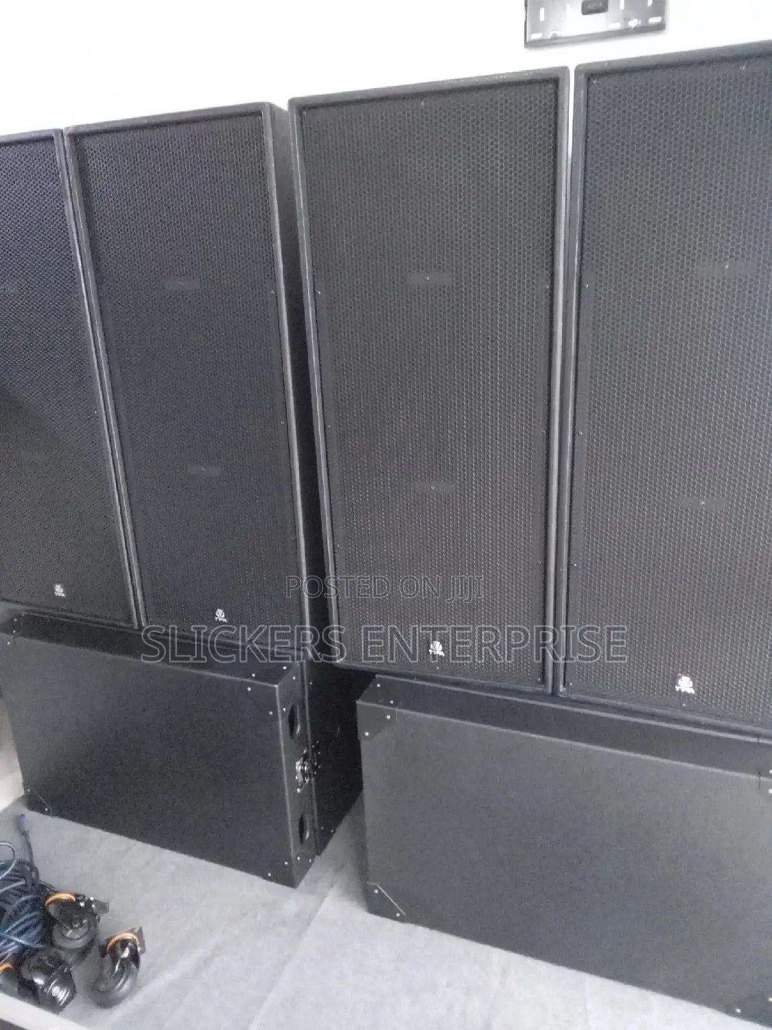 Tpa 4pcs Full Range Speakers + 2pcs 18" Subwoofer for Events