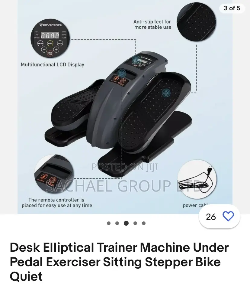 Orbitrek Elliptical Trainer Machine Under Pedal Exerciser