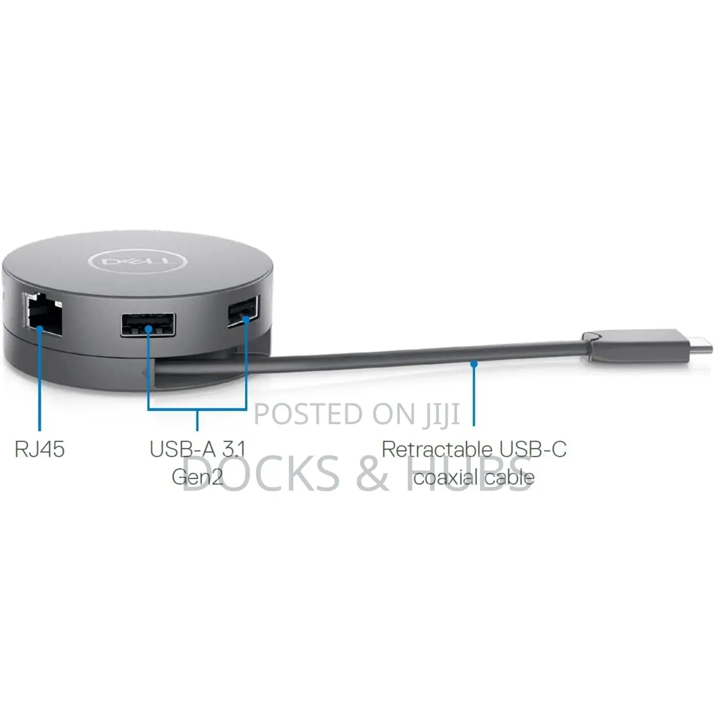 Dell 7-in-1 USB-C Multiport Adapter/Dock - DA310