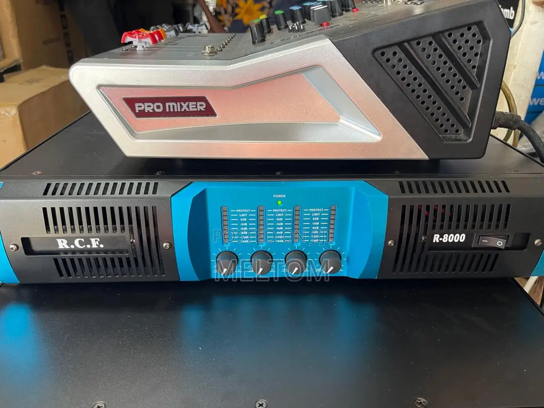 RCF R-8000 4channels Power Amplifier