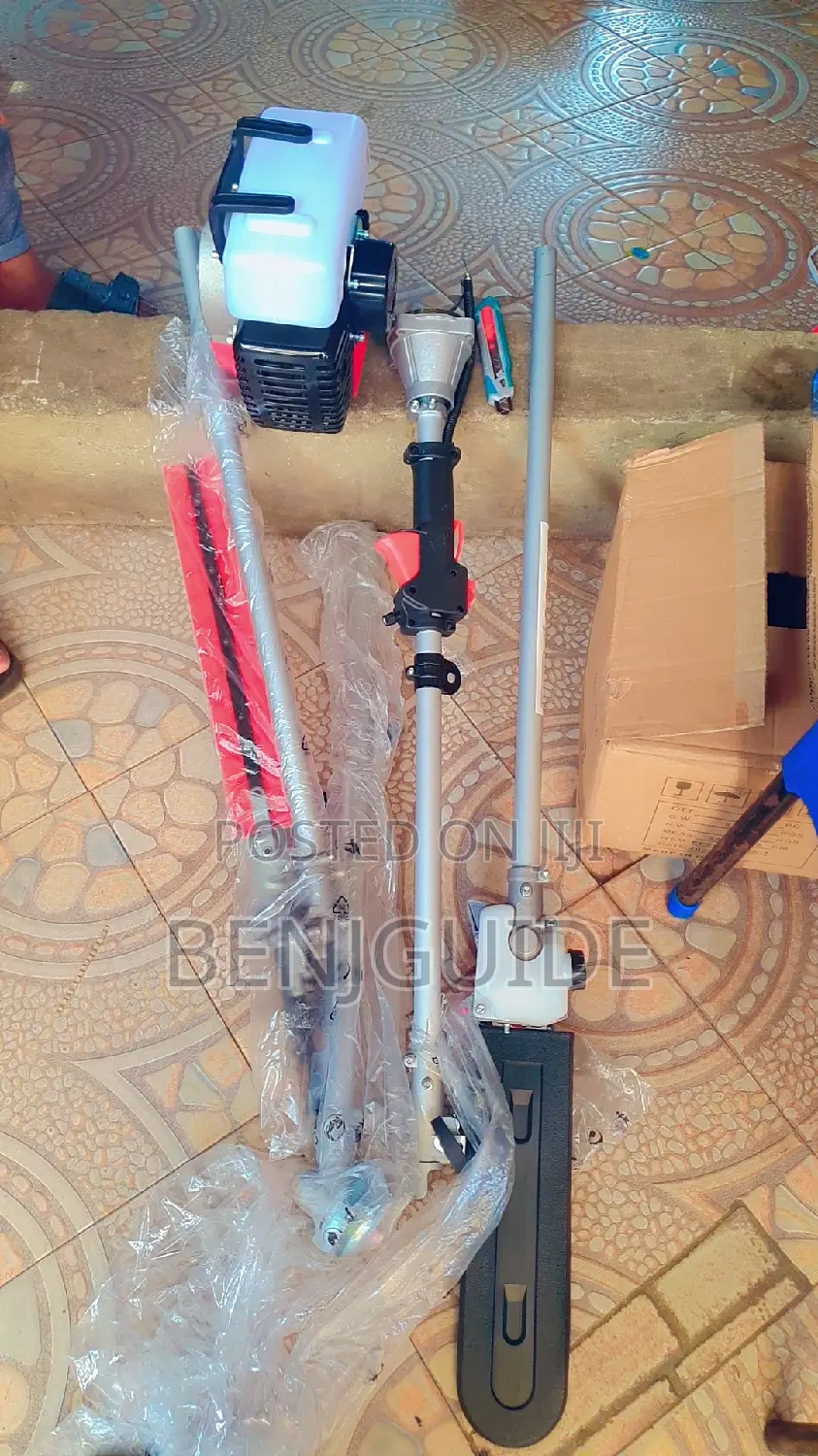 4 In 1 Gasoline Brush Cutter And Grass Trimmer