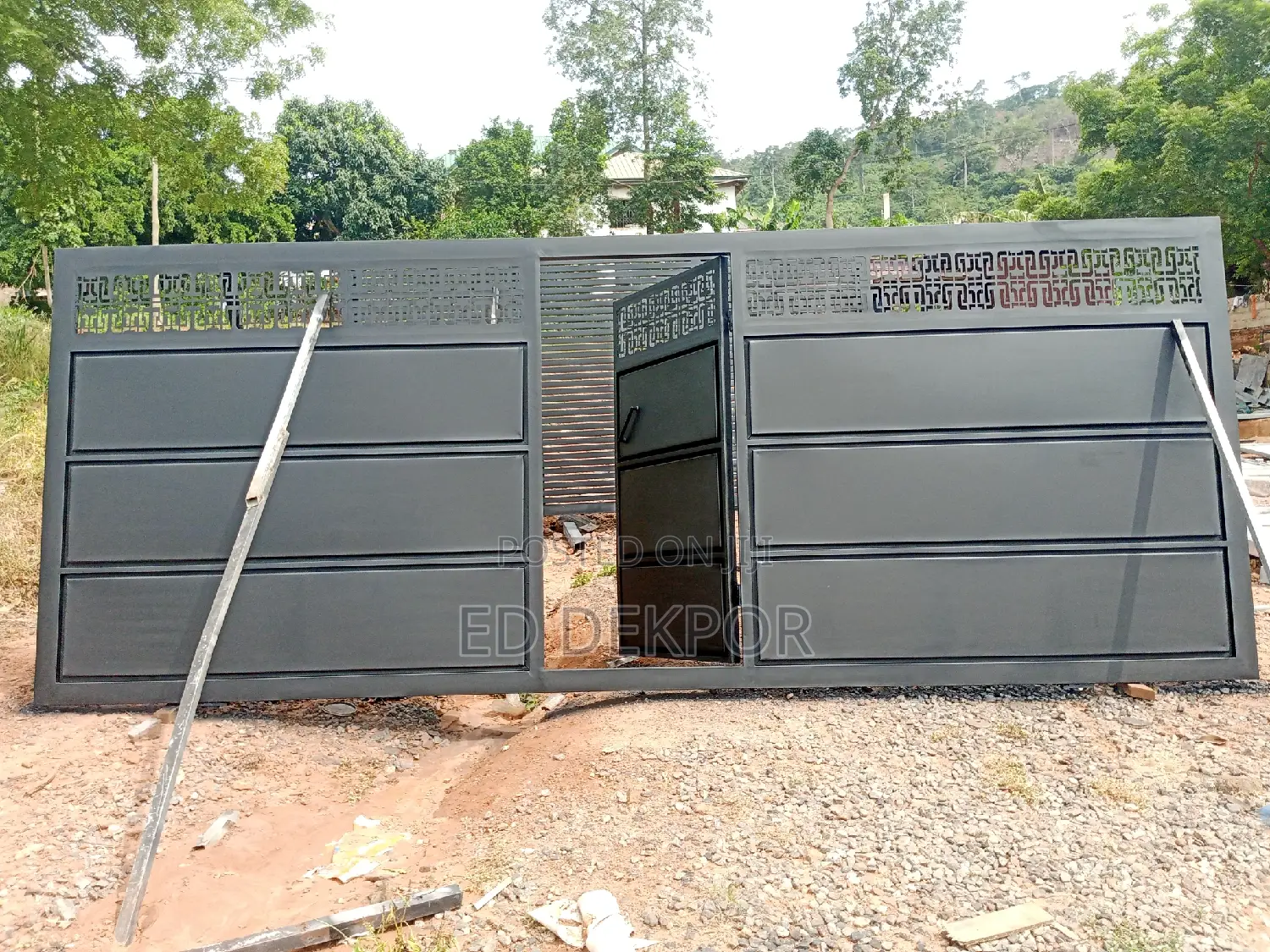 Durable Metal Sliding Gate