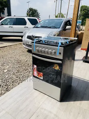 Authentic Volcano 50x50 Gas Oven 4 Burner(Gray).