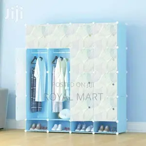 20 Cubes Plastic Storage Wardrobe