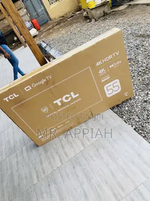 TCL 55p635 Led Uhd 55" Smart Android Television(Black).