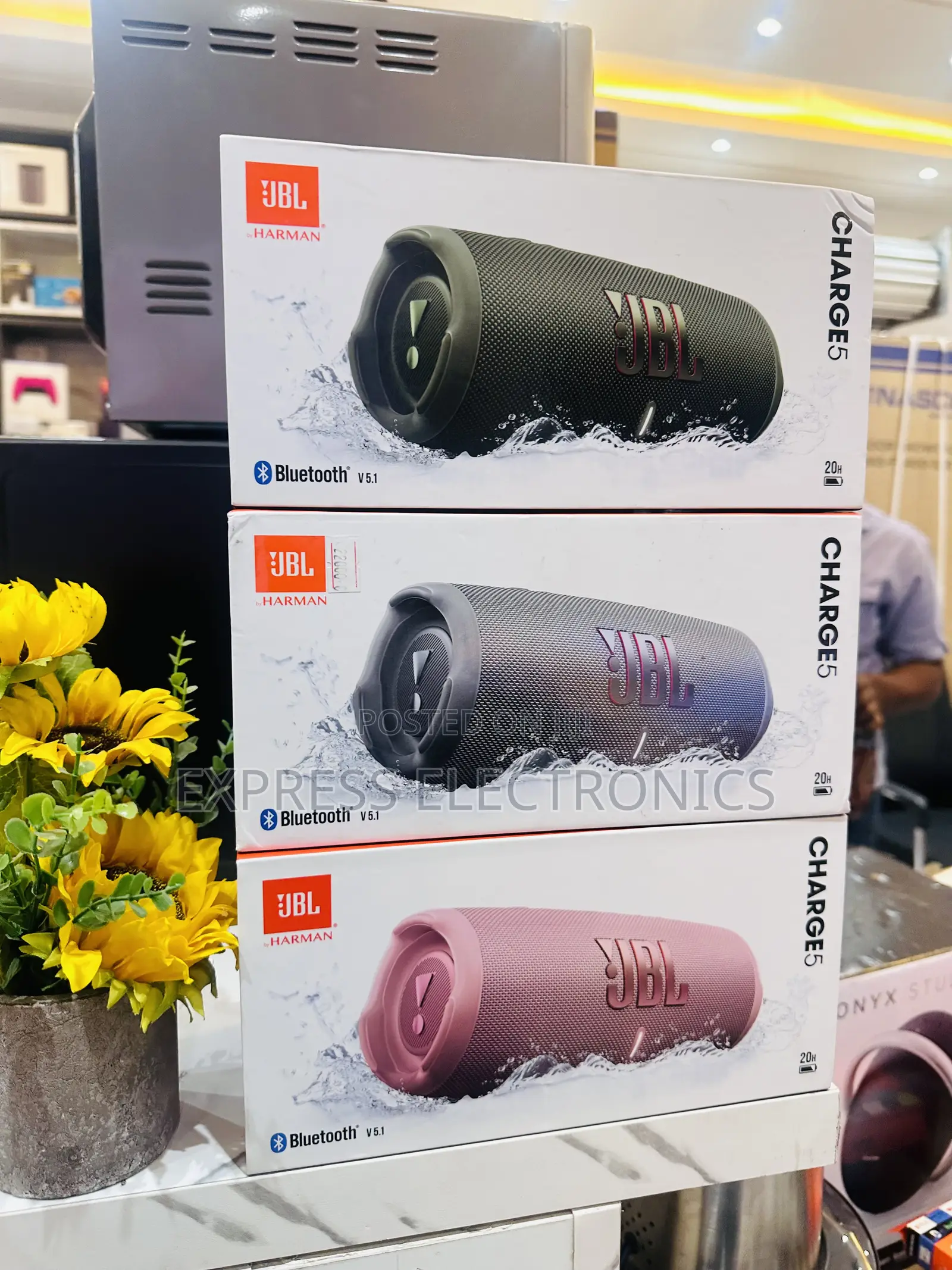 Text for Your Charge 5 Bluetooth Speaker