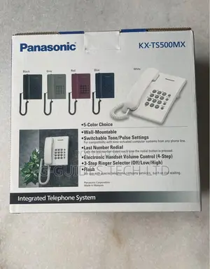 Panasonic Kx-ts500 Telephone, Panasonic Analog Telephone