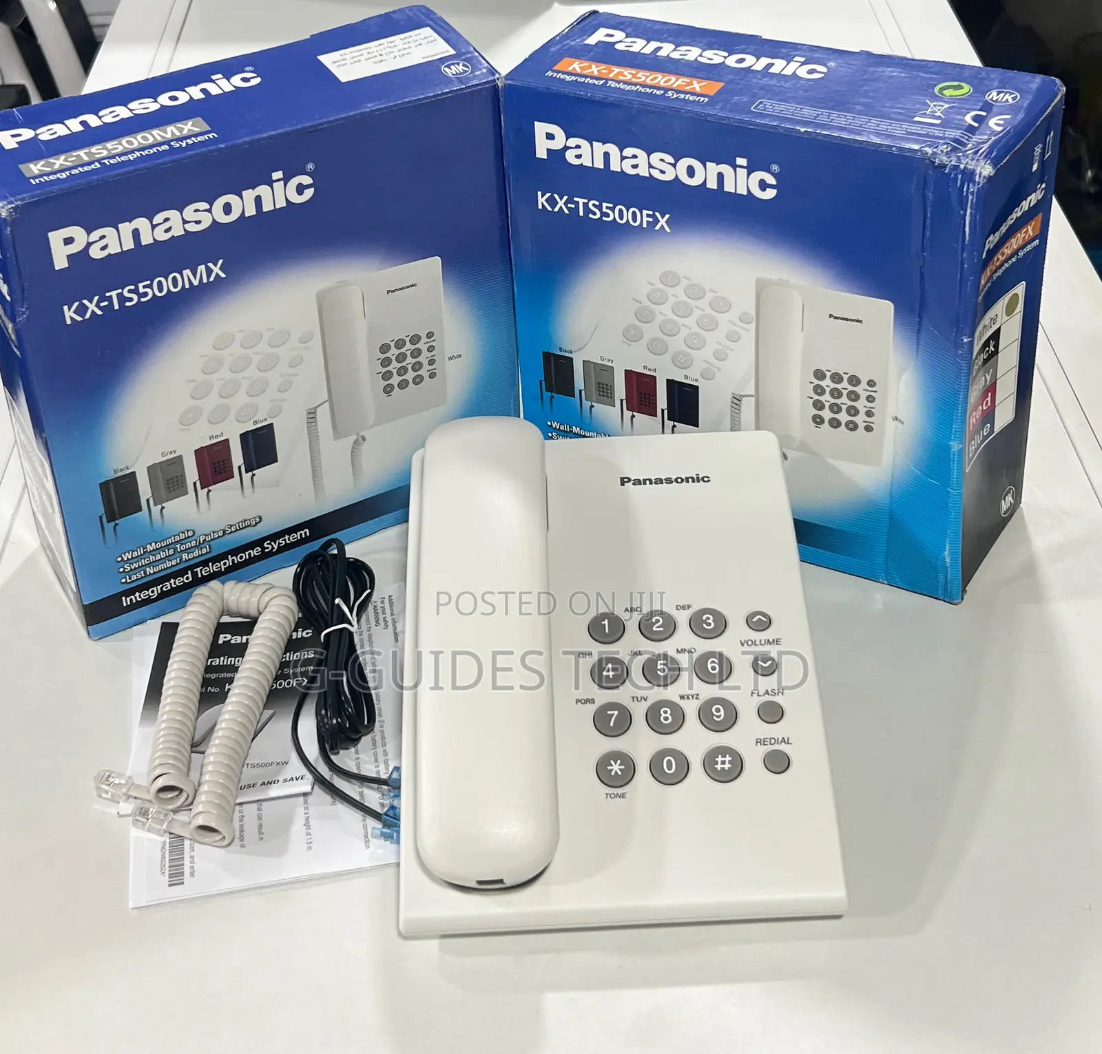 Panasonic Kx-ts500 Telephone, Panasonic Analog Telephone