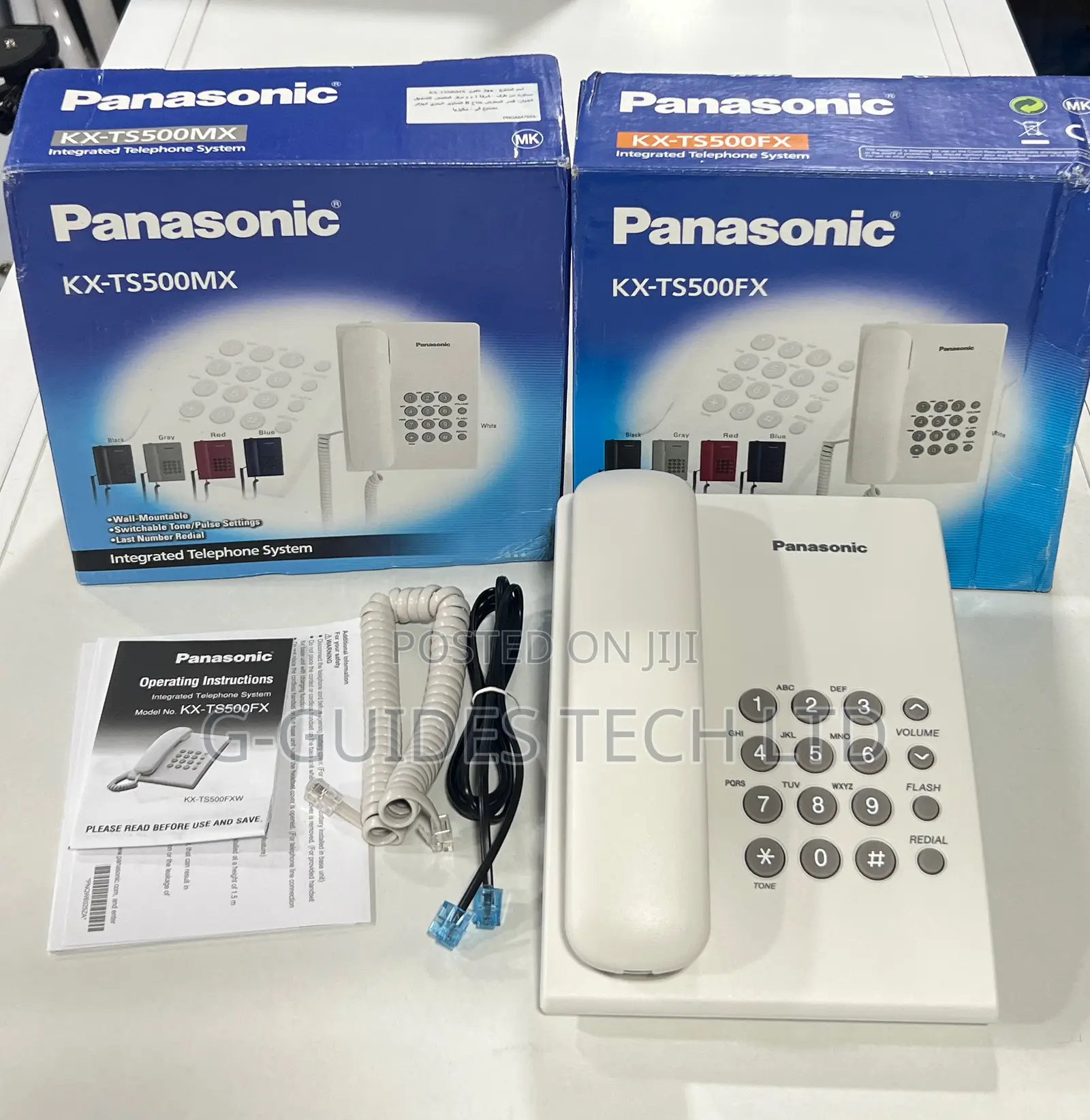 Panasonic Kx-ts500 Telephone, Panasonic Analog Telephone