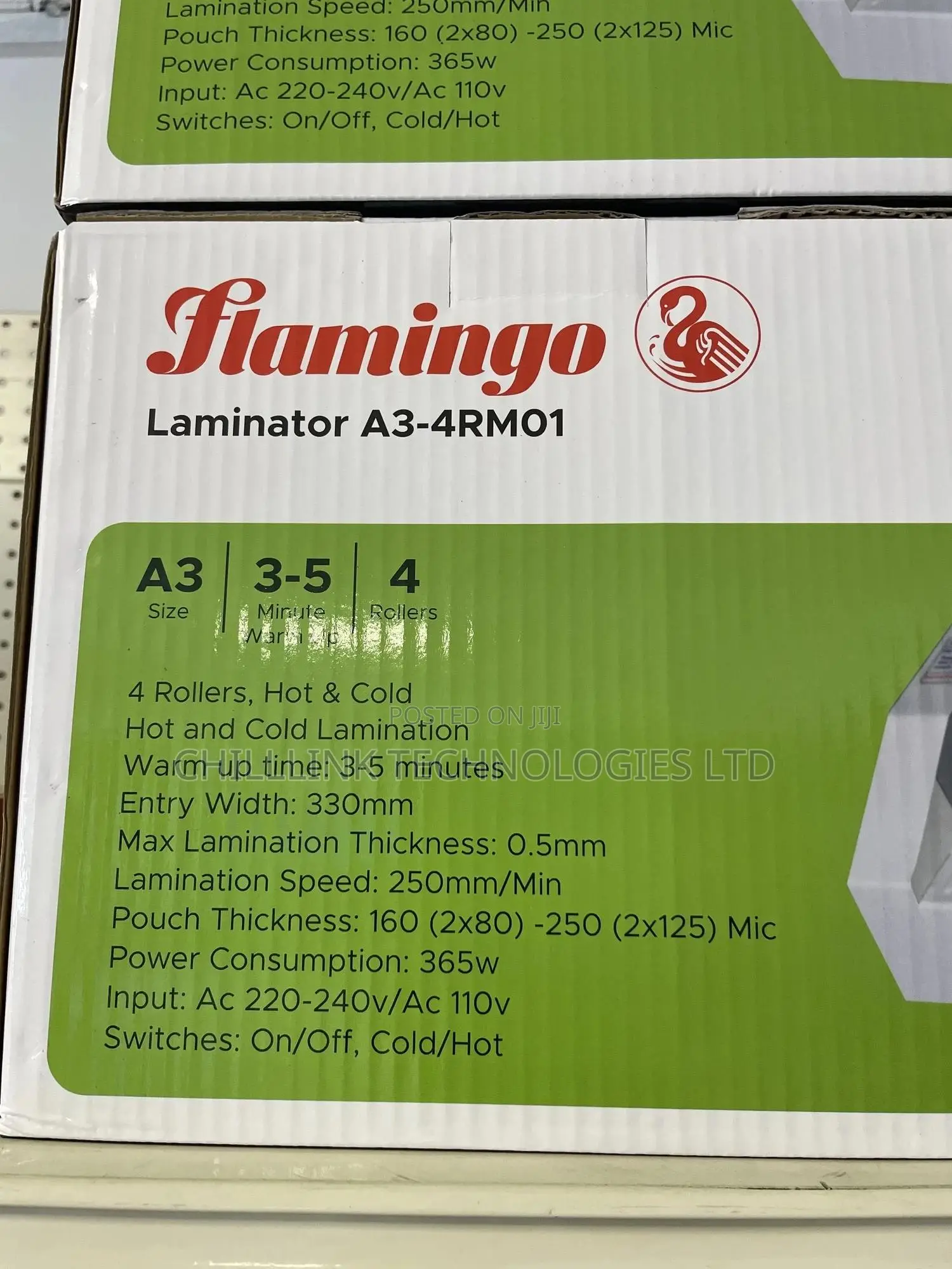 Flamingo A3 Laminator