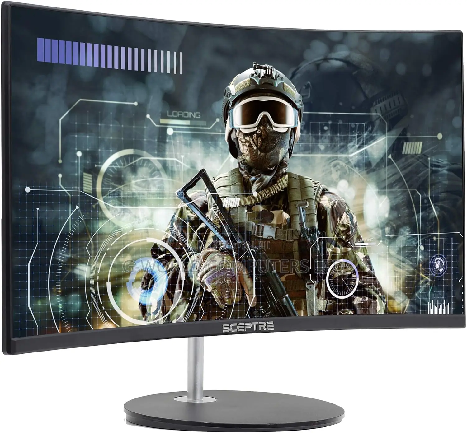 Sceptre 24" FHD Curved Monitor.(Usa)