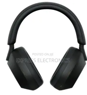 Available Now Black Sony Wh-1000xm5 Headset